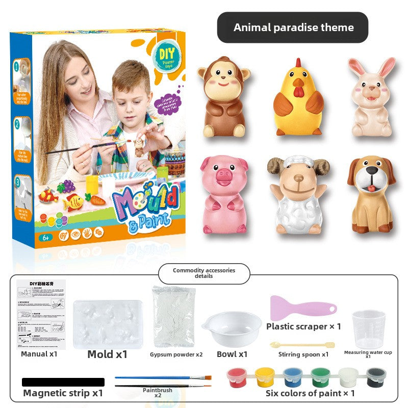 Gypsum toys