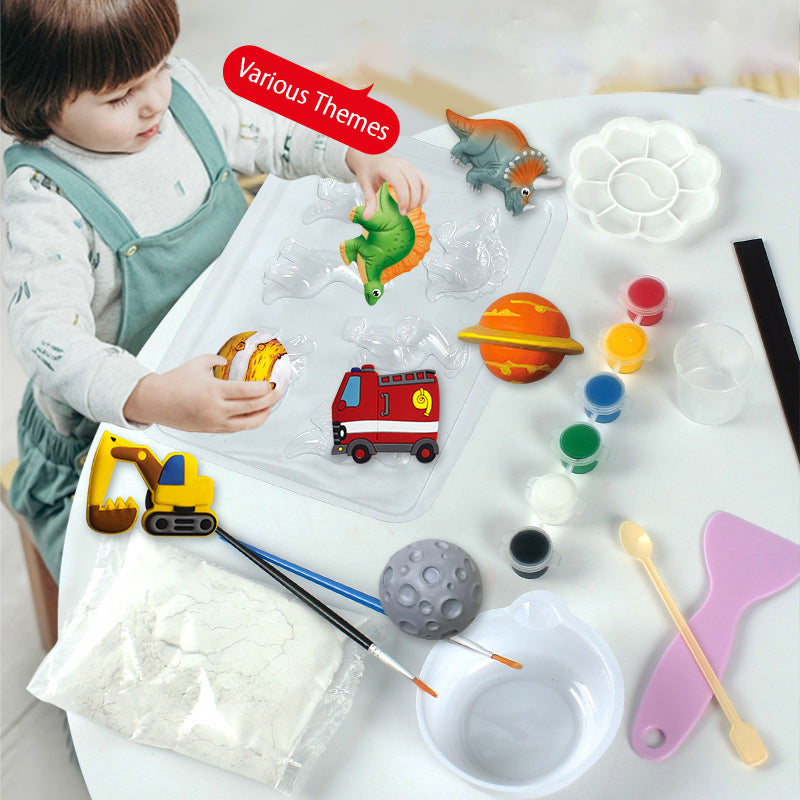 Gypsum toys