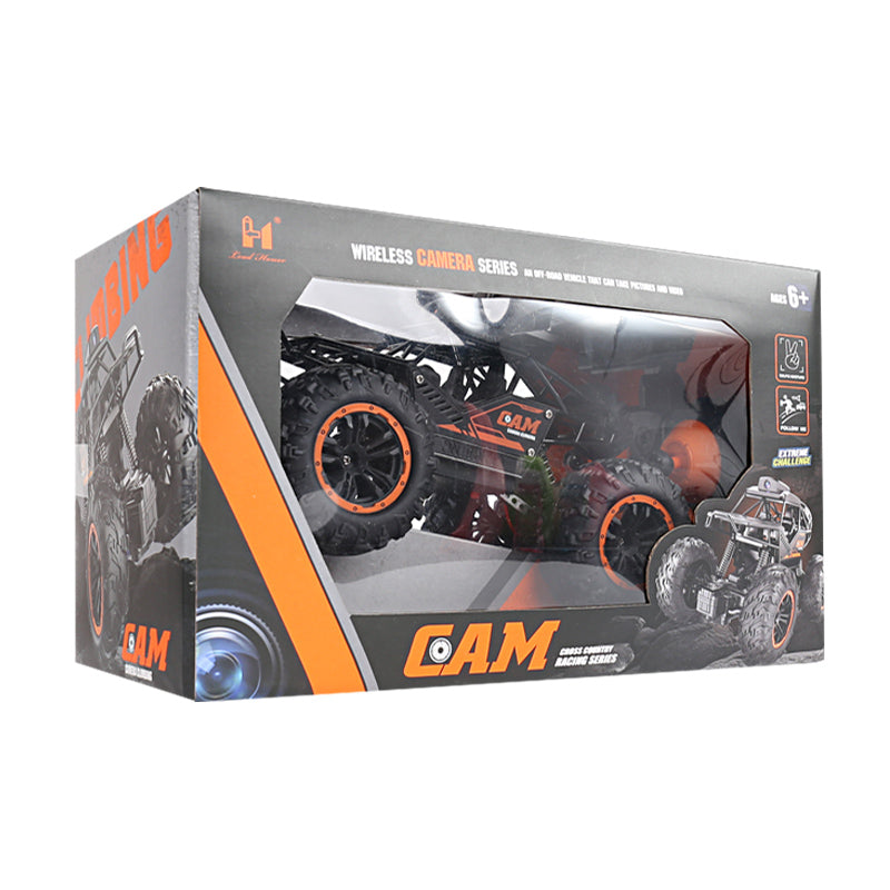 Rc climbing car with HD camera