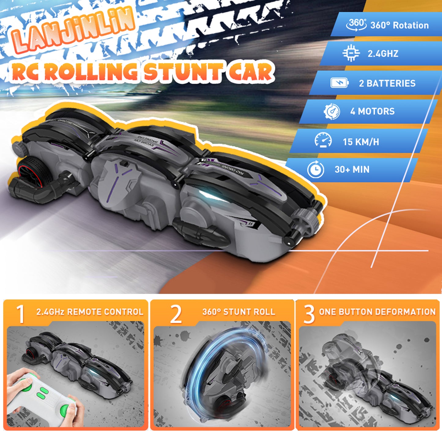 Rolling car