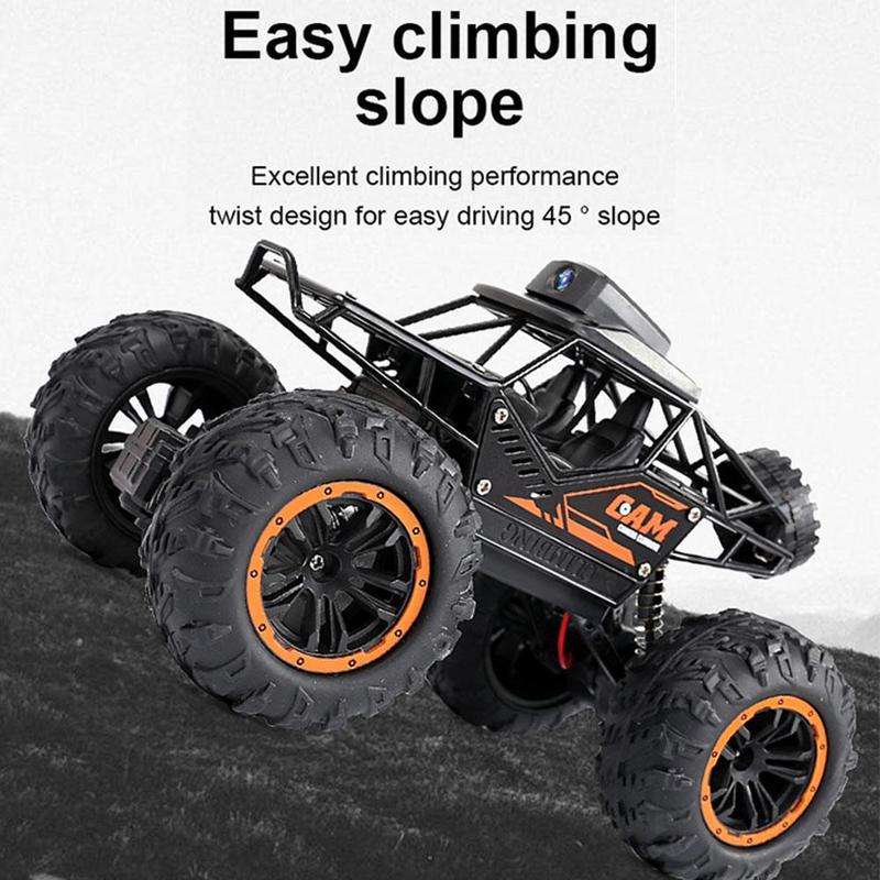 Rc climbing car with HD camera