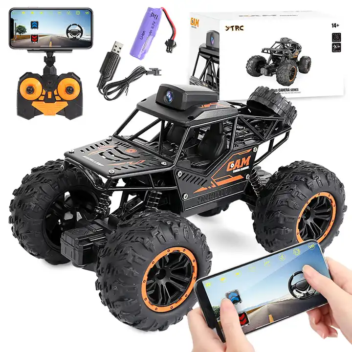 Rc climbing car with HD camera