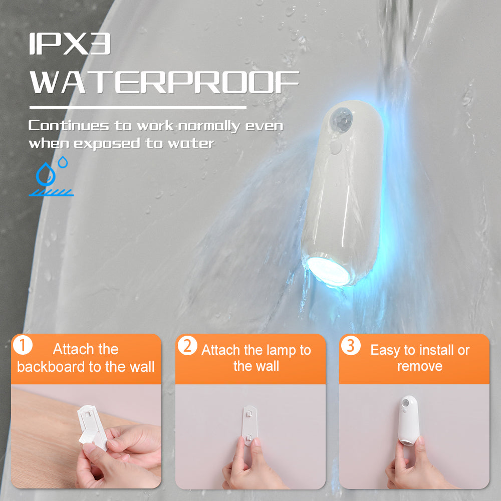 Water proof rechargable lamps