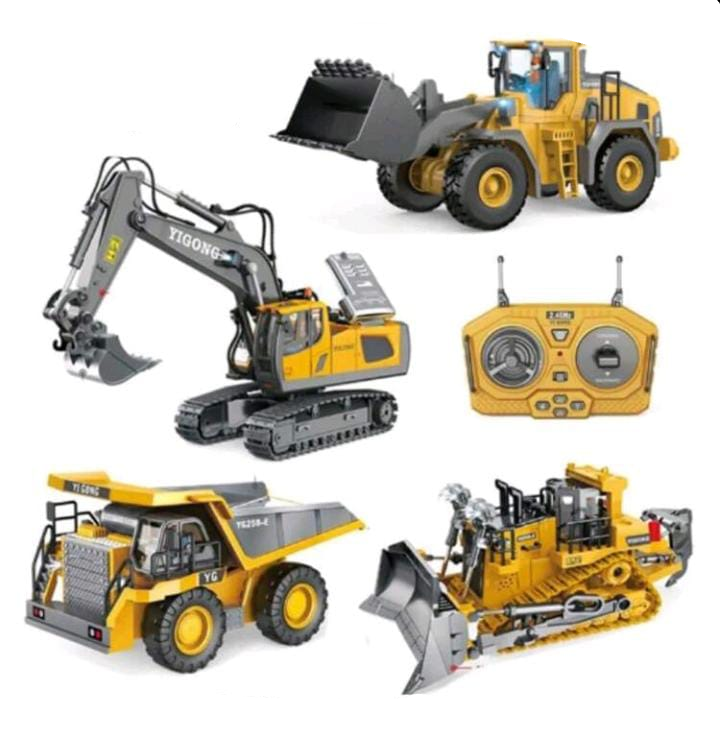 RC Full Set (Excavator + Loader + Truck)