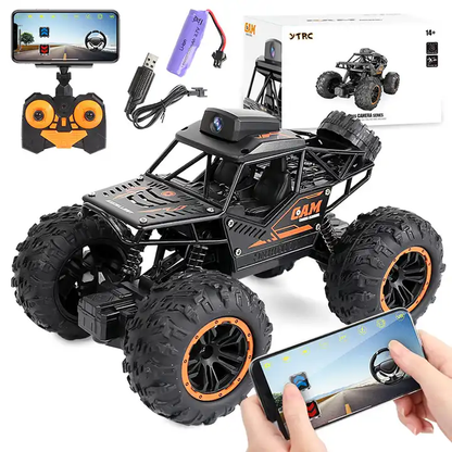 Rc climbing car with HD camera