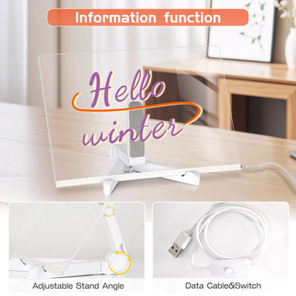 Acrylic LED board (30*20 cm)