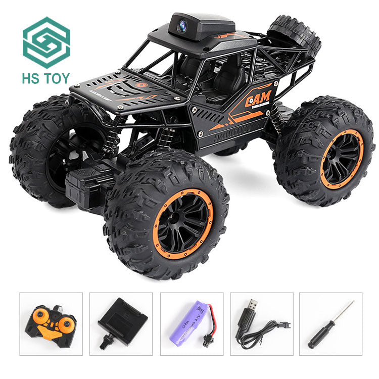 Rc climbing car with HD camera