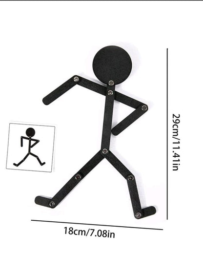 Action Cards with wooden man